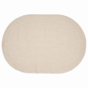 vidaXL Teppich ZIZUR Creme 200 x 140 cm Polypropylen