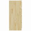 vidaXL Beistellschrank 60x36x84 cm Massivholz Kiefer
