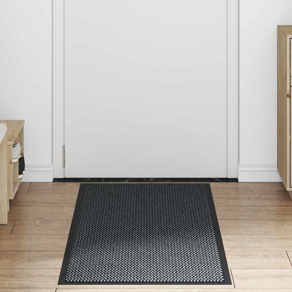 vidaXL Fu&szlig;matte Anthrazit 60x180 cm