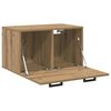vidaXL Wandschrank Artisan-Eiche 60 x 36,5 x 35 cm Holzwerkstoff