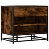 vidaXL Schuhbank R&auml;uchereiche 60x40x53,5 cm Holzwerkstoff und Metall