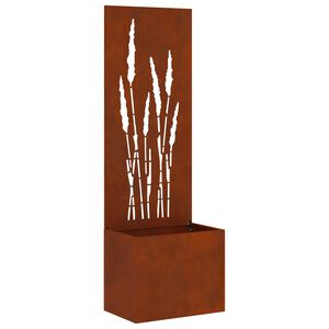 vidaXL Garten Sichtschutz-Leinwand Rostig 50 x 32 x 150 cm