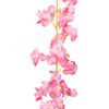 vidaXL Blumengirlanden Blumen 6 Stk. Dunkelrosa 180 cm