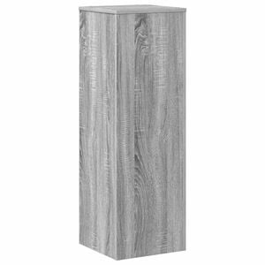 vidaXL Pflanzenst&auml;nder Grau Sonoma 33x33x100 cm Holzwerkstoff