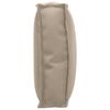 vidaXL Kissen Taupe 60 x 40 x 12 cm Oxford-Stoff