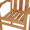 vidaXL 5-tlg. Garten-Essgruppe Massivholz Teak
