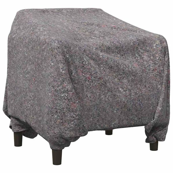 vidaXL Umzugsdecken 25 pcs Grau 150 x 200 cm Stoff