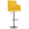 vidaXL Barhocker 2 Stk. Senfgelb Stoff