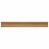 vidaXL Wandregal mit Regal 2 pcs Braun 80 x 9 x 3 cm Holzwerkstoff
