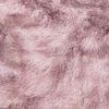 vidaXL Teppich Shaggy Hochflor NAVARRA Altrosa 120x120 cm Polyester