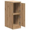 vidaXL Garagen-Aufbewahrungsschrank Artisan-Eiche Massivholz Kiefer