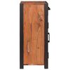 vidaXL Sideboard 2 pcs Braun 110 x 30 x 75 cm Massivholz Akazie