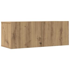vidaXL TV-Wandschr&auml;nke 2 Stk. Artisan-Eiche 80x30x30 cm