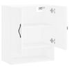 vidaXL Wandschrank Weiß 60x31x70 cm Holzwerkstoff