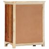 vidaXL Beistellschrank 60x30x75 cm Altholz Massiv