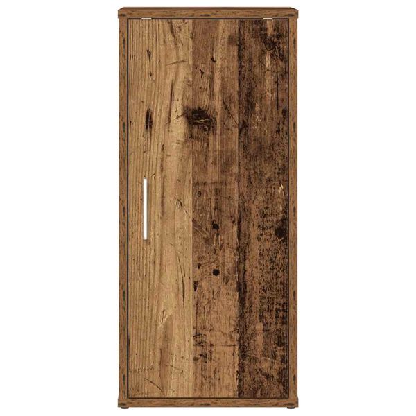 vidaXL Schuhschr&auml;nke 2 Stk. Altholz-Optik 32x35x70 cm Holzwerkstoff