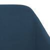 vidaXL Esszimmerst&uuml;hle 4 Stk. Blau Samt