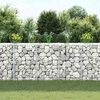 vidaXL Gabionen-Hochbeete 3 Stk. 30x30x50 cm Eisen