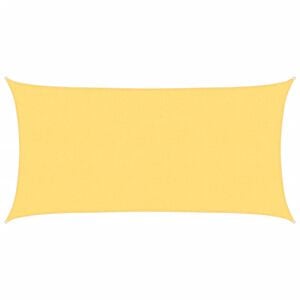 vidaXL Sonnensegel HDPE Rechteckig 2x4 m Beige