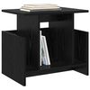 vidaXL TV-St&auml;nder Schwarz Eichen-Optik 50 x 35 x 45 cm Holzwerkstoff