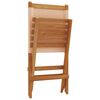 vidaXL Gartenst&uuml;hle 2 Stk. Beige Massivholz Akazie & Stoff