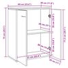 vidaXL Sideboard Betongrau 60x30x75 cm Holzwerkstoff
