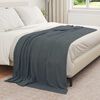 vidaXL Wohndecken 6 pcs Dunkelgrau 210 x 140 cm Fleece
