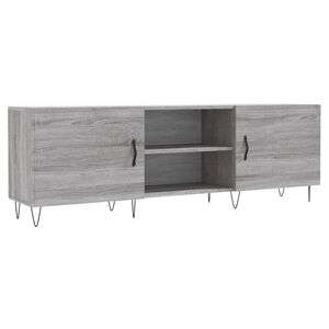 vidaXL TV-Schrank Grau Sonoma 150x30x50 cm Holzwerkstoff
