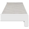 vidaXL Fensterbank Marmor Text -enure 80 x 10 x 4,5 cm PVC