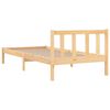 vidaXL Massivholzbett Kiefer 90x190 cm