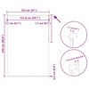 vidaXL Verdunkelungsrollo Kaffeebraun 155x230cm Stoffbreite 151,6cm