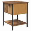 vidaXL Nachttisch 2 pcs Altholz 34 x 35,5 x 45 cm Holzwerkstoff