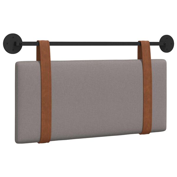 vidaXL H&auml;ngevorderseite Wandmontiert Taupe 90 x 55 x 5 cm Antikes PU