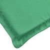 vidaXL Sonnenliegen-Auflage Gr&uuml;n 186x58x4 cm Oxford-Gewebe