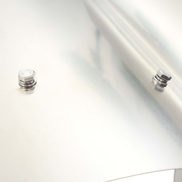 vidaXL Schornsteinabdeckung Edelstahl 50 x 50 x 37 cm