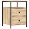 vidaXL Nachttisch Sonoma-Eiche 44x45x60 cm Holzwerkstoff