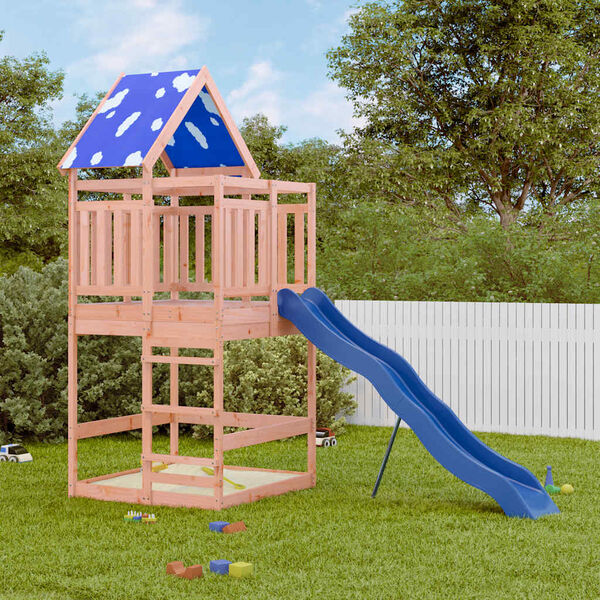 vidaXL Spielturm Massivholz Douglasie