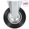 vidaXL 32 Stk. Bockrollen 200 mm
