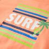 Kinder-T-Shirt Neonorange 104