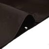 vidaXL Plane 650g / m&sup2; Braun 1,5 x 2 m Canvas mit PVC-Beschichtung
