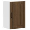 vidaXL K&uuml;chen-H&auml;ngeschrank Lucca Braun Eichen-Optik Holzwerkstoff