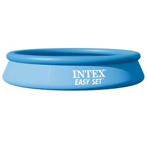INTEX Aufblasbares Schwimmbecken &uuml;ber dem Boden INTEX Blau PVC und PET