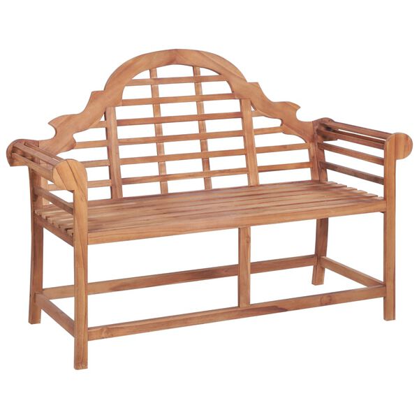 vidaXL Gartenbank 127x58,5x92,5 cm Massivholz Teak