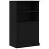vidaXL Highboard Schwarz Eichen-Optik 132 x 35,5 x 103,5 cm