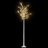 vidaXL Weihnachtsbaum 220 LEDs 2,2 m Warmwei&szlig; Indoor Outdoor