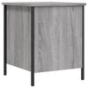 vidaXL Sitzbank mit Stauraum Grau Sonoma 40x42,5x50 cm Holzwerkstoff
