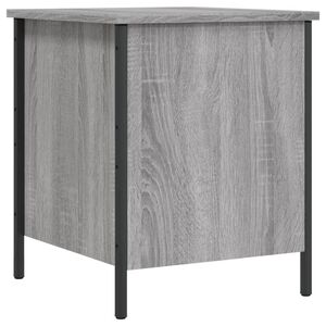 vidaXL Sitzbank mit Stauraum Grau Sonoma 40x42,5x50 cm Holzwerkstoff
