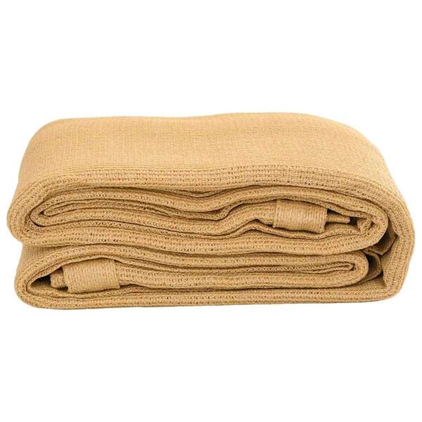 vidaXL Zeltteppich Sandfarbe 200x300 cm HDPE