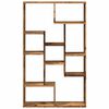 vidaXL B&uuml;cherregal Altholz-Optik 72x20x120,5 cm Holzwerkstoff