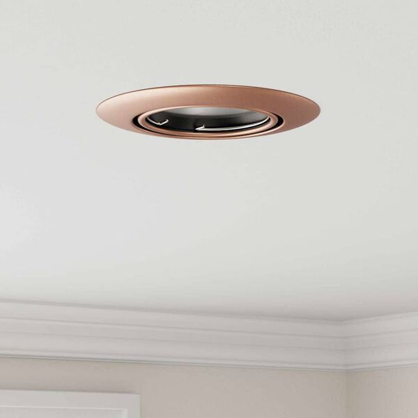 vidaXL Spotlights mit Strahlern 12 pcs Kupfer 9 x 9 cm Metall